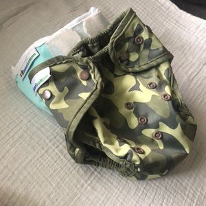 Two cloths diaper covers